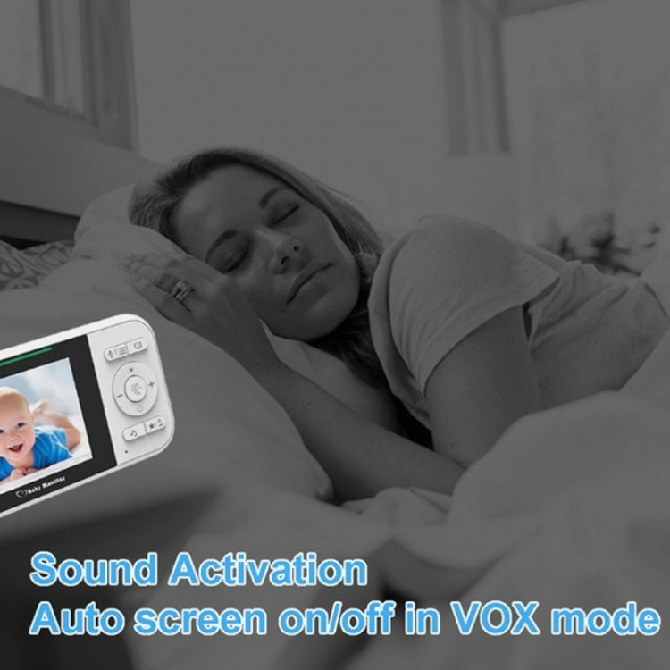 Temperature Detection 2 Way Voice Baby Security Video Camera 2.8-inch LCD Baby Monitor