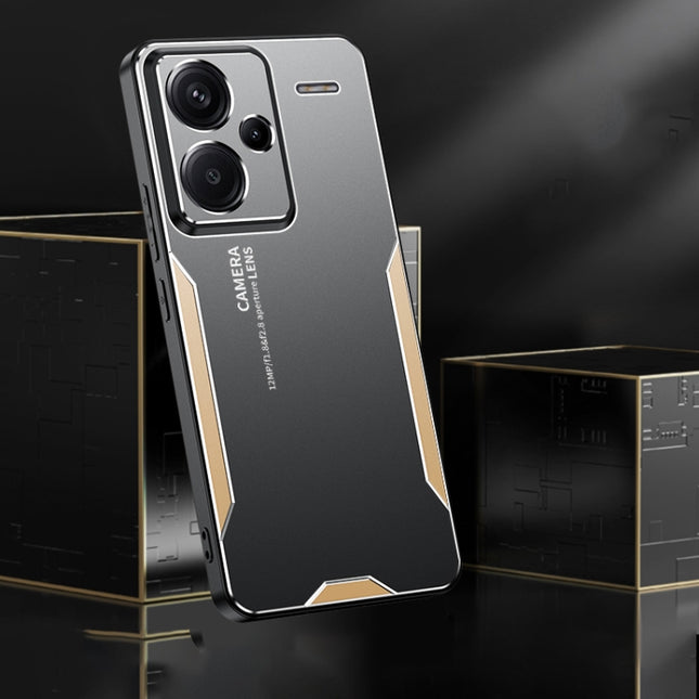 Blade Series TPU Hybrid Metal Phone Case, For Xiaomi Redmi Note 13 Pro+, For Xiaomi Redmi K60 Ultra, For Xiaomi Redmi K70 Pro, For Xiaomi Redmi Note 12R, For Xiaomi Redmi K70, For Xiaomi Redmi Note 12T Pro