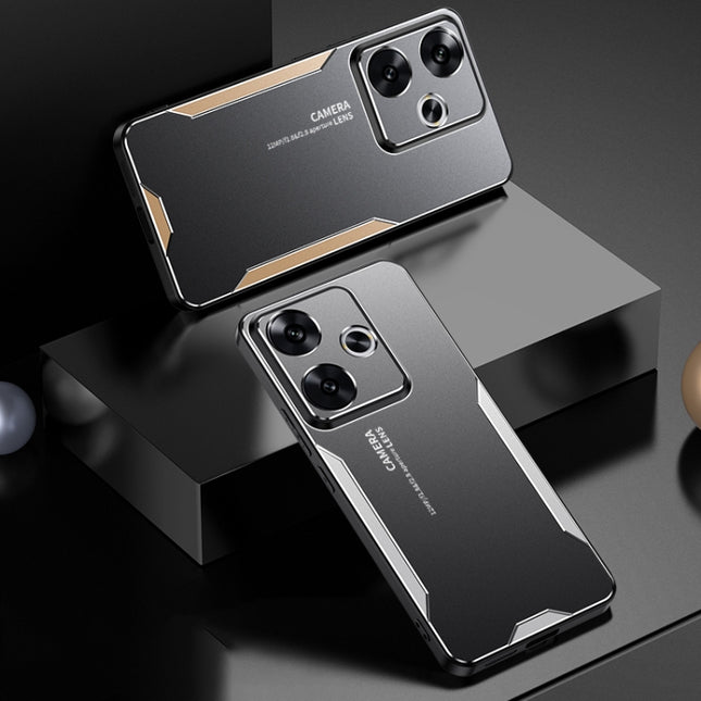 Blade Series TPU Hybrid Metal Phone Case, For Xiaomi Redmi Note 13R, For Xiaomi Redmi K70E, For Xiaomi 14 Ultra, For Xiaomi 14 Pro, For Xiaomi 14, For Xiaomi Redmi 13C