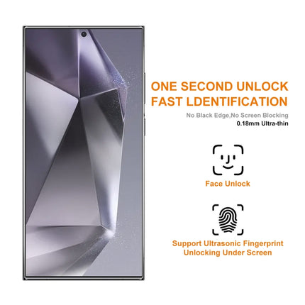 ENKAY Easy Install 0.18mm High Alumina Silicon Full Glass Film, Support Ultrasonic Unlock