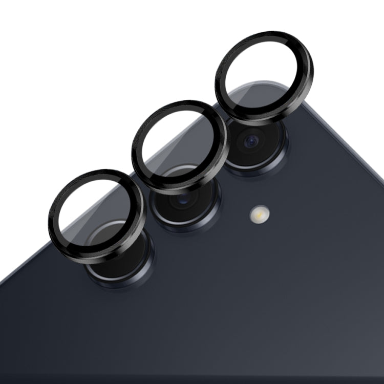 NORTHJO Camera LensCD Vein Metal Ring Tempered Glass Film, For Samsung Galaxy A55 5G, For Samsung Galaxy A35 5G, For Samsung Galaxy A05 4G, For Samsung Galaxy A05s 4G, For Samsung Galaxy A25 5G, For Samsung Galaxy A15 4G / 5G