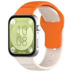 For Huawei Watch Fit 3 / Orange+Starlight