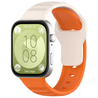 For Huawei Watch Fit 3 / Starlight+Orange
