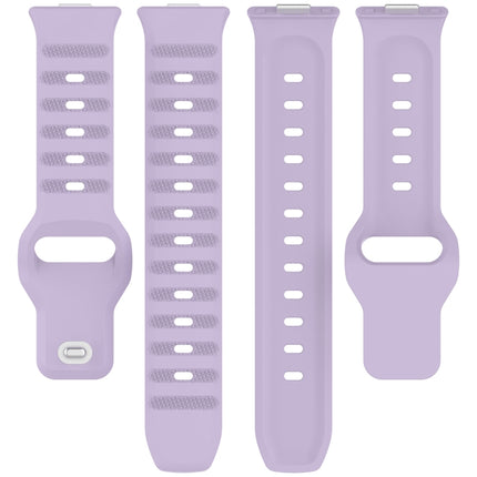 Wavy Dot Texture Silicone Sports Watch Band, For Huawei Watch Fit 3