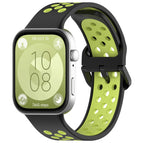 For Huawei Watch Fit 3 / Black+Green