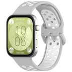 For Huawei Watch Fit 3 / Grey+White