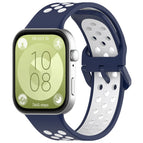 For Huawei Watch Fit 3 / Midnight Blue+White