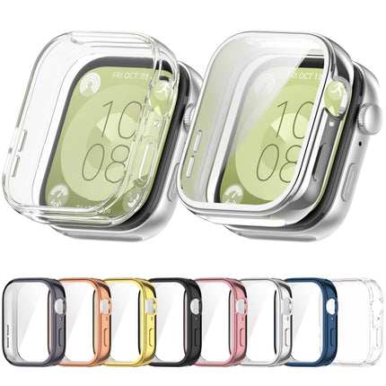 Full Coverage TPU Electroplated Watch Protective Case, For Huawei Watch Fit 3