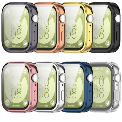 Full Coverage TPU Electroplated Watch Protective Case, For Huawei Watch Fit 3
