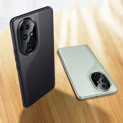 Plain-Leather All-inclusive Shockproof Phone Case, For Honor 200, For Honor 200 Pro