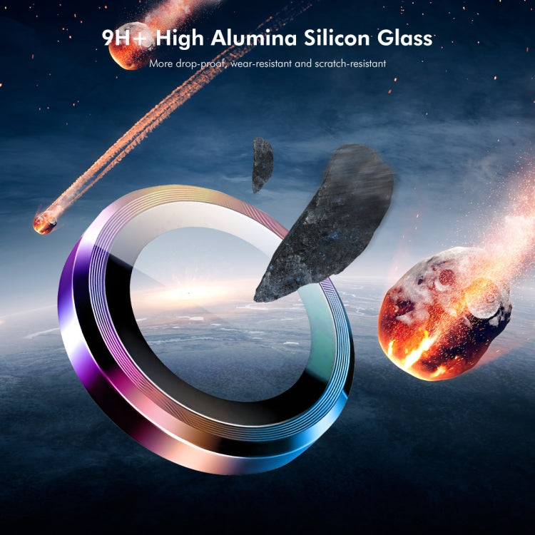 ENKAY 9H Rear Lens Aluminium Alloy Tempered Glass Film, For iPhone 16 Pro / 16 Pro Max