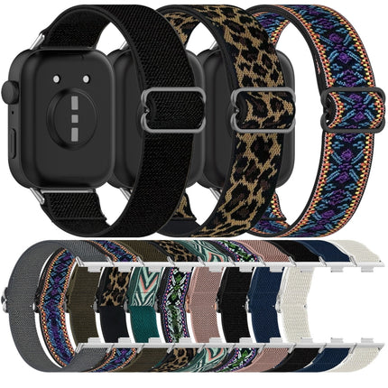 For Huawei Watch Fit 3 Ethnic Style Elastic Nylon Watch Band