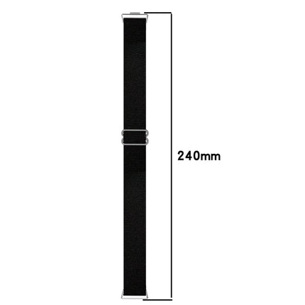 For Huawei Watch Fit 3 Ethnic Style Elastic Nylon Watch Band
