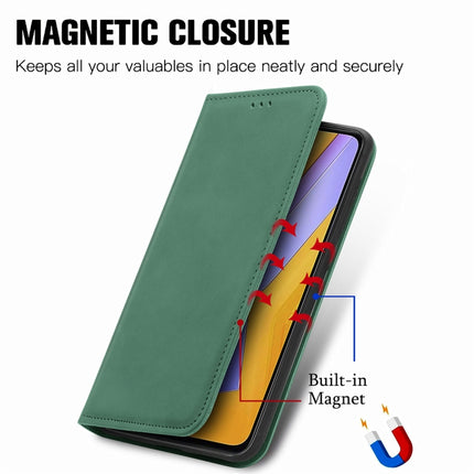 Retro Skin Feel Magnetic Flip Leather Phone Case, For vivo V40 SE, For vivo Y100 5G IND