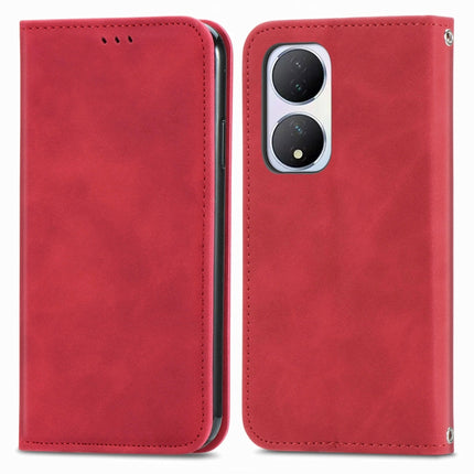 Retro Skin Feel Magnetic Flip Leather Phone Case, For vivo V40 SE, For vivo Y100 5G IND