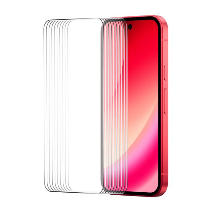 10pcs ENKAY 9H Big Arc Edge High Aluminum-silicon Tempered Glass Film, For Google Pixel 11a, For Google Pixel 9 Pro XL, For Google Pixel 9 Pro, For Google Pixel 9