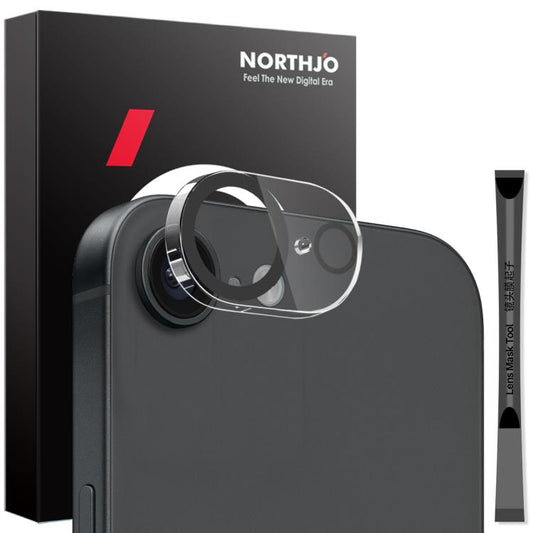NORTHJO Camera Lens Protector 3D Night Shot Tempered Glass Film, For iPhone 16e, For iPhone 16 Pro / 16 Pro Max, For iPhone 16 / 16 Plus, For iPhone 15 Pro / 15 Pro Max, For iPhone 15 / 15 Plus, For iPhone 14 / 14 Plus, For iPhone 14 Pro / 14 Pro Max