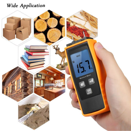 RZ660 Professional Wood Moisture Humidity Meter Digital Tester, RZ660