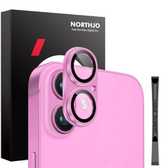 NORTHJO Matte Camera Lens Protector Tempered Glass Rear Lens Film, For iPhone 16 / 16 Plus