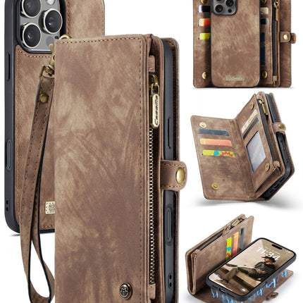 CaseMe 008 Detachable Multifunctional Leather Phone Case, For iPhone 16e, For iPhone 16 Pro Max, For iPhone 16 Pro, For iPhone 16 Plus