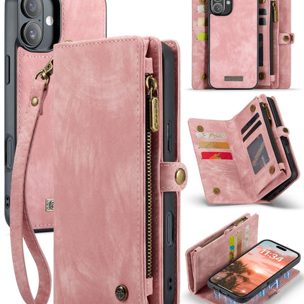 CaseMe 008 Detachable Multifunctional Leather Phone Case, For iPhone Air, For iPhone 16 Pro Max, For iPhone 16 Pro, For iPhone 16 Plus