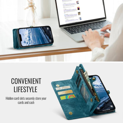 CaseMe 008 Detachable Multifunctional Leather Phone Case, For iPhone 16e, For iPhone 16 Pro Max, For iPhone 16 Pro, For iPhone 16 Plus