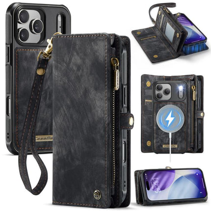 CaseMe 008 Detachable Multifunctional Leather Phone Case, For iPhone 17e / 16e, For iPhone 17 Pro Max, For iPhone 17 Pro, For iPhone 17