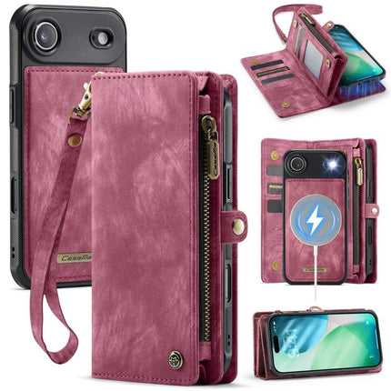 CaseMe 008 Detachable Multifunctional Leather Phone Case, For iPhone Air, For iPhone 16 Pro Max, For iPhone 16 Pro, For iPhone 16 Plus
