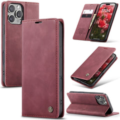 CaseMe 013 Multifunctional Horizontal Flip Leather Phone Case, For iPhone 16 Pro Max, For iPhone 16 Pro, For iPhone 16 Plus, For iPhone 16