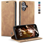 For iPhone 16 Plus / Brown
