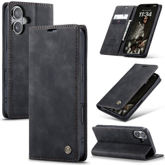 CaseMe 013 Multifunctional Horizontal Flip Leather Phone Case, For iPhone 16 Pro Max, For iPhone 16 Pro, For iPhone 16 Plus, For iPhone 16, For iPhone 16e