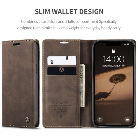 CaseMe 013 Multifunctional Horizontal Flip Leather Phone Case, For iPhone 16e