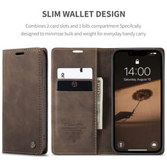 CaseMe 013 Multifunctional Horizontal Flip Leather Phone Case, For iPhone 16e