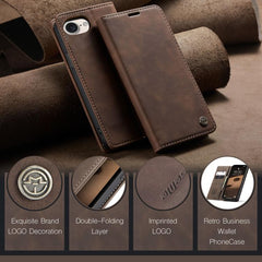 CaseMe 013 Multifunctional Horizontal Flip Leather Phone Case, For iPhone 16e