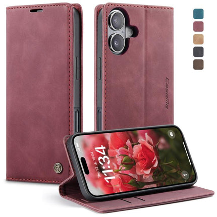 CaseMe 013 Multifunctional Horizontal Flip Leather Phone Case, For iPhone 17e / 16e, For iPhone 17 Pro Max, For iPhone 17 Pro, For iPhone 17
