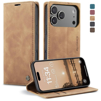 CaseMe 013 Multifunctional Horizontal Flip Leather Phone Case, For iPhone Air, For iPhone 16 Pro Max, For iPhone 16 Pro, For iPhone 16 Plus