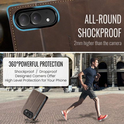CaseMe 013 Multifunctional Horizontal Flip Leather Phone Case, For iPhone 17e / 16e, For iPhone 17 Pro Max, For iPhone 17 Pro, For iPhone 17