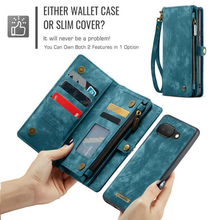 CaseMe 008 Detachable Multifunctional Leather Phone Case, For Google Pixel 9a, For Google Pixel 9 Pro XL, For Google Pixel 9 / 9 Pro