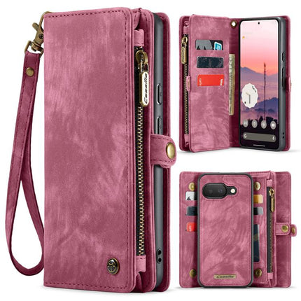 CaseMe 008 Detachable Multifunctional Leather Phone Case, For Google Pixel 9a, For Google Pixel 9 Pro XL, For Google Pixel 9 / 9 Pro