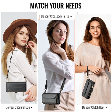 CaseMe C36 Card Slots Zipper Wallet RFID Anti-theft Leather Phone Case, For Google  Pixel 10 / 10 Pro / 9, For Google Pixel 9a