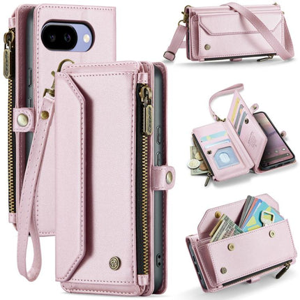 CaseMe C36 Card Slots Zipper Wallet RFID Anti-theft Leather Phone Case, For Google Pixel 11 Pro XL, For Google Pixel 11 / 11 Pro, For Google Pixel  10a, For Google Pixel 9 Pro XL / 10 Pro XL
