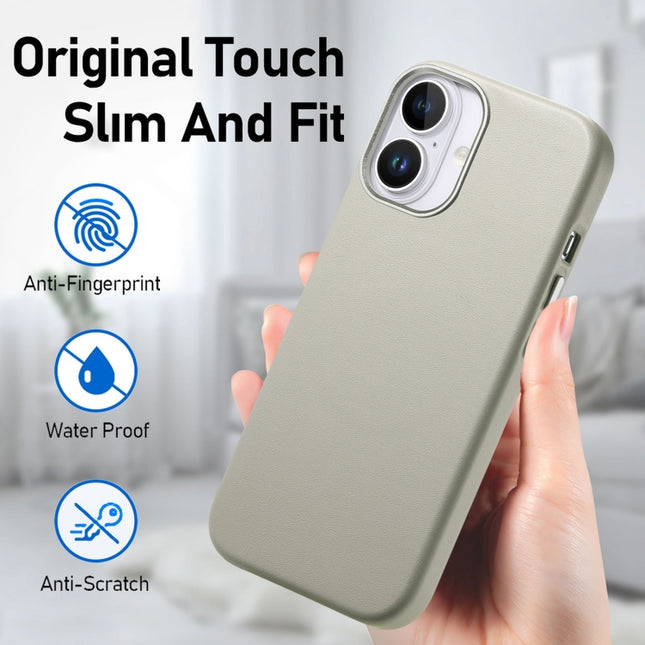 Electroplated Metal Button MagSafe Phone Case, For iPhone 16 Pro, For iPhone 16 Plus, For iPhone 16