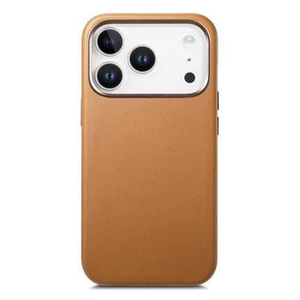 Electroplated Metal Button MagSafe Phone Case, For  iPhone 18 Pro, For iPhone 17 Pro Max, For iPhone 17 Pro