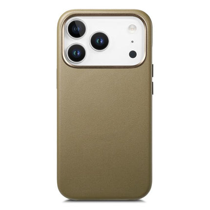 Electroplated Metal Button MagSafe Phone Case, For iPhone 17, For iPhone Air, For iPhone 16 Pro Max