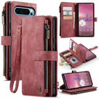 For Google Pixel 9 Pro XL / 10 Pro XL / Wine Red