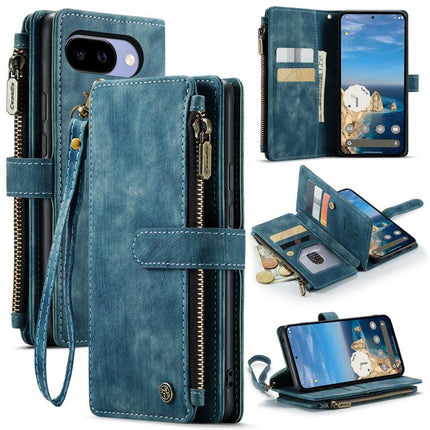 CaseMe C30 Card Slots Zipper Wallet Leather Phone Case, For Google Pixel 11 / 11 Pro, For Google Pixel 10a, For Google Pixel 9 Pro XL / 10 Pro XL, For Google Pixel 10 / 10 Pro / 9, For Google Pixel 9a, For Google Pixel 11 Pro XL