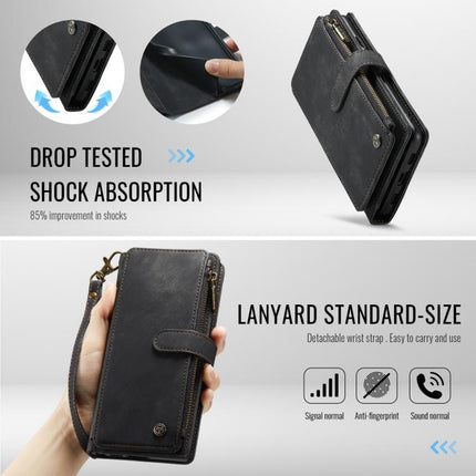 CaseMe C30 Card Slots Zipper Wallet Leather Phone Case, For Google Pixel 11 / 11 Pro, For Google Pixel 10a, For Google Pixel 9 Pro XL / 10 Pro XL, For Google Pixel 10 / 10 Pro / 9, For Google Pixel 9a, For Google Pixel 11 Pro XL