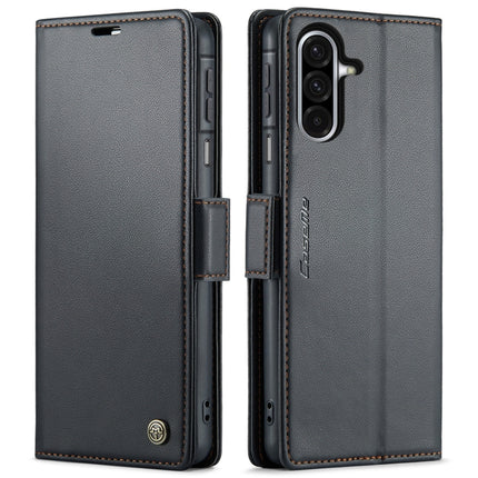 CaseMe 023 Butterfly Buckle Litchi Texture RFID Anti-theft Leather Phone Case, For Galaxy S25 Edge 5G, For Galaxy A56 5G, For Galaxy A26 5G, For Galaxy A36 5G