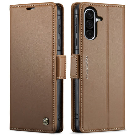 CaseMe 023 Butterfly Buckle Litchi Texture RFID Anti-theft Leather Phone Case, For Galaxy S25 Edge 5G, For Galaxy A56 5G, For Galaxy A26 5G, For Galaxy A36 5G