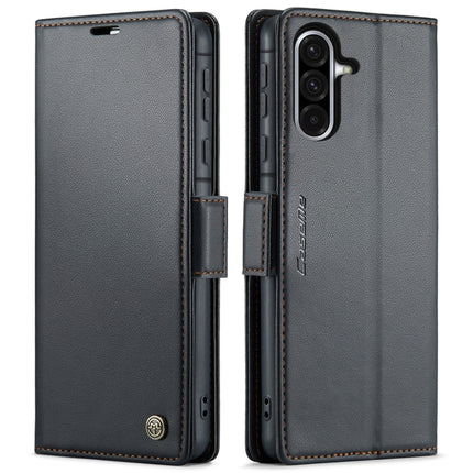 CaseMe 023 Butterfly Buckle Litchi Texture RFID Anti-theft Leather Phone Case, For Galaxy S25 Edge 5G, For Galaxy A56 5G, For Galaxy A26 5G, For Galaxy A36 5G